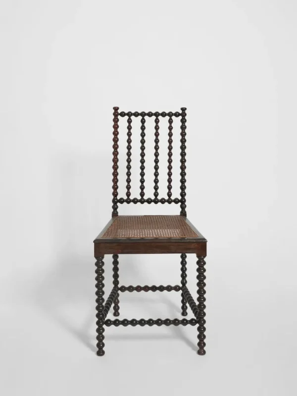 The Oblist Turned Wood Chair, XIX | Vintage Furniture | Chair