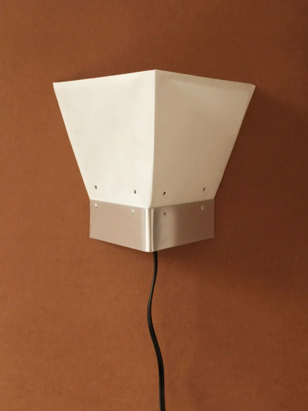 The Oblist V Sconce, Paper Aluminum | Wall Light | Bedroom