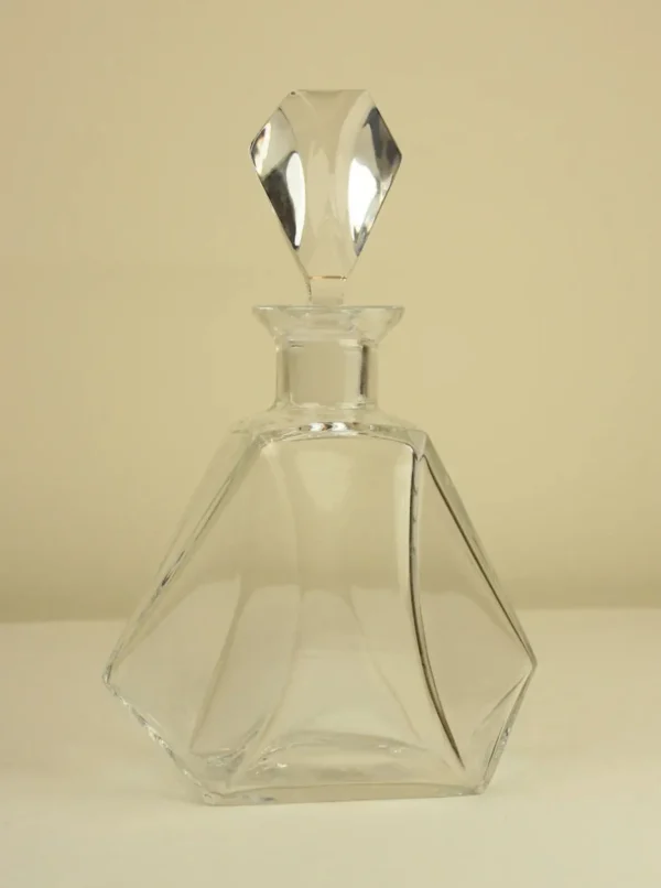 The Oblist Val St. Lambert Belgian Decanter | Vintage Tableware | Decanters & Carafes