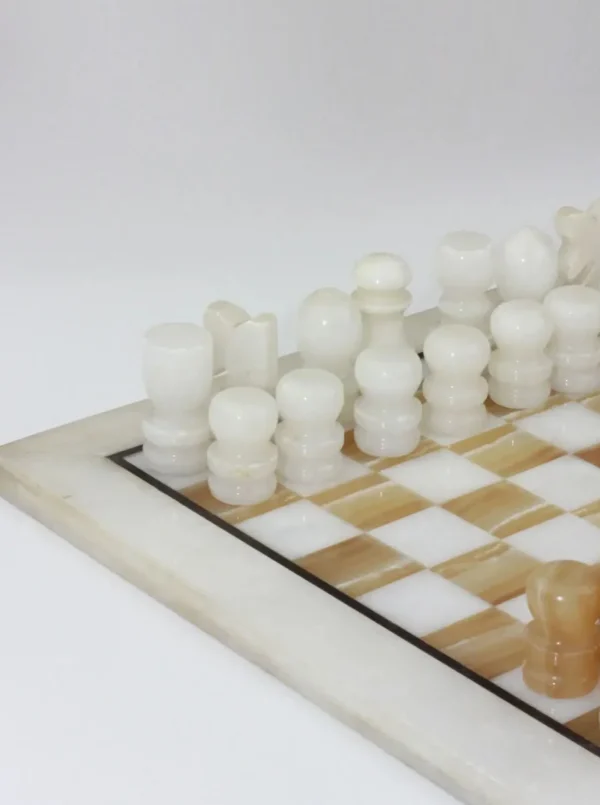 The Oblist Vintage Marble Chessboard | Games | Living Room