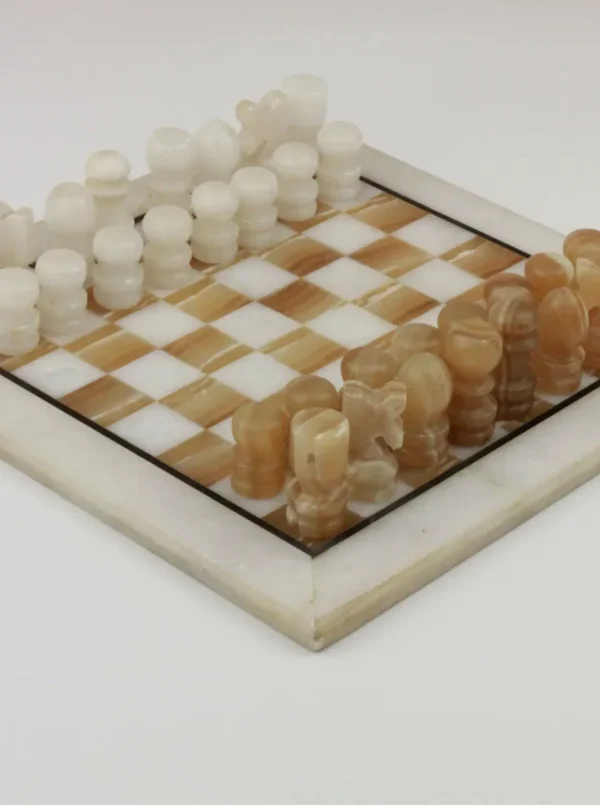 The Oblist Vintage Marble Chessboard | Games | Living Room