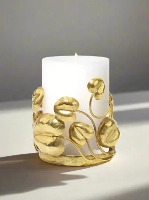 The Oblist Water Lily Candle Holder | Candles & Holders | Bathroom