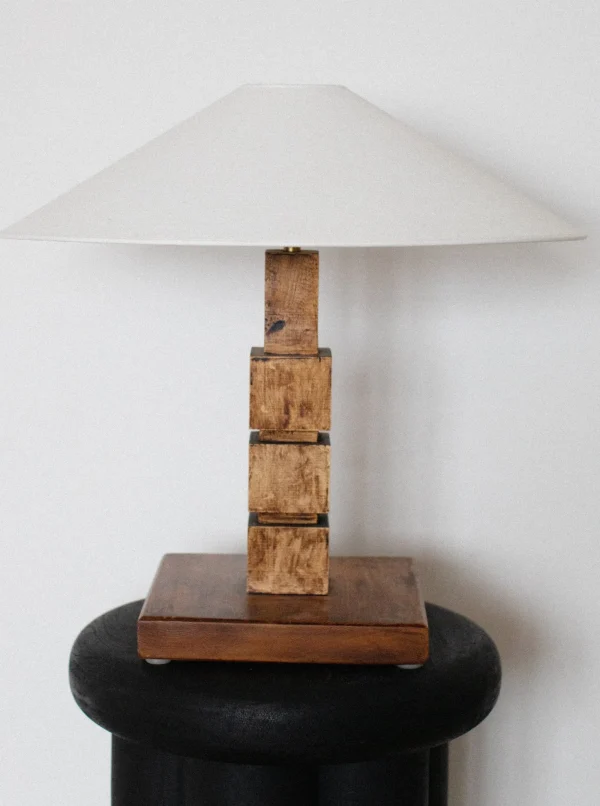 The Oblist Wooden Table Lamp | Table Lamp