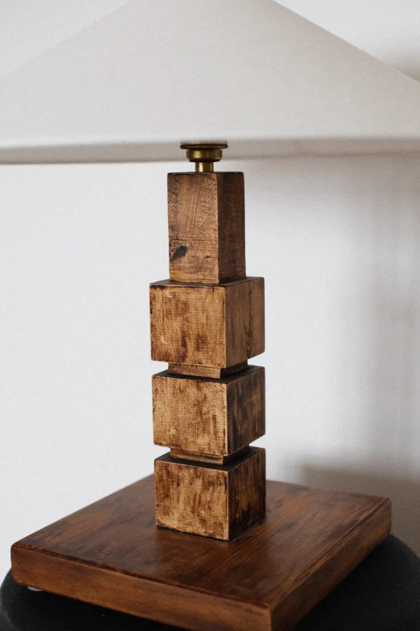 The Oblist Wooden Table Lamp | Table Lamp