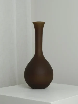 The Oblist XLarge Vase in Chocolate | Vases | Living Room