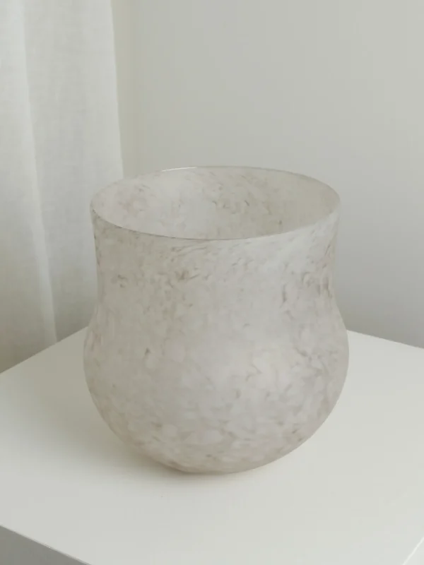 The Oblist XLarge Vase in Feathered Taupe | Vases